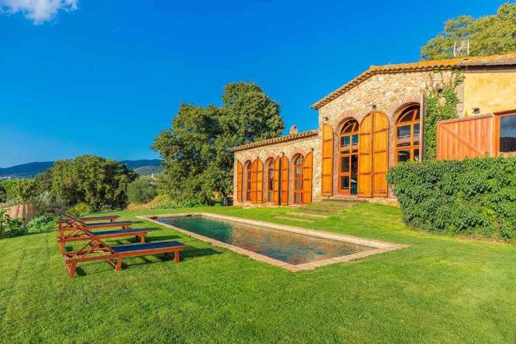 Mas Dels Arcs Con Piscina Muy Cerca De La Playa Villa Calonge  Bagian luar foto